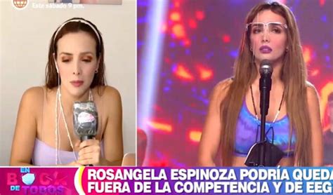 Rosángela Espinoza Considera Renunciar A Eeg “igual Voy A Salir Adelante” Espectáculos La