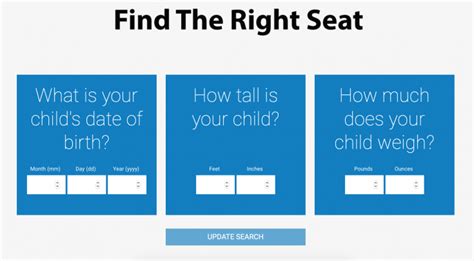 This New Tool Helps You Choose The Right Car Seat For Any Age Kids
