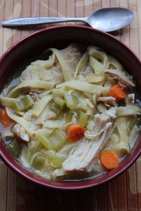 With little prep, this slow cooker stew is a great way to eat a warm when the chicken is almost cooked, combine the cornstarch with one cup of the stew liquid in a i read that when making a beef stew you are supposed to use chicken broth. Crock Pot Chicken Noodle Soup