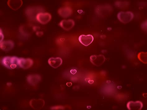 Wallpaper Love Hearts Red Hearts Girly Pink 4k Love