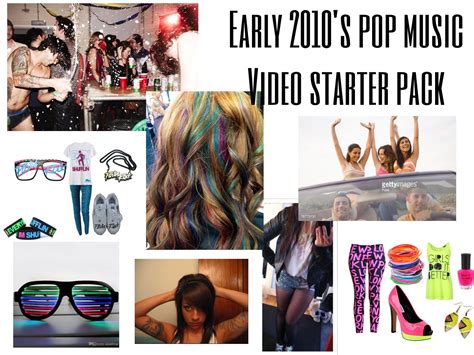 Early 2010s Pop Music Video Starterpack Rstarterpacks