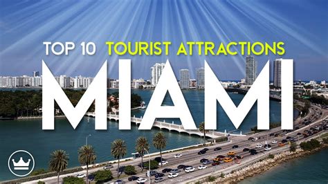 The Top Best Tourist Attractions In Miami Usa Youtube