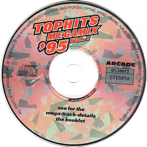 Various ‎ Top Hits Megamix 1995 Vol 1 Trance N Dance