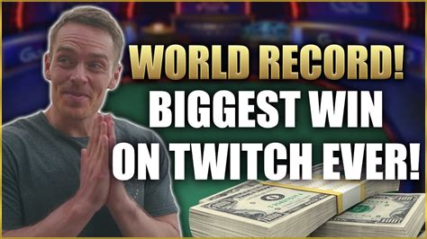 25 Million Wsop Main Event Ft Twitch World Record Youtube