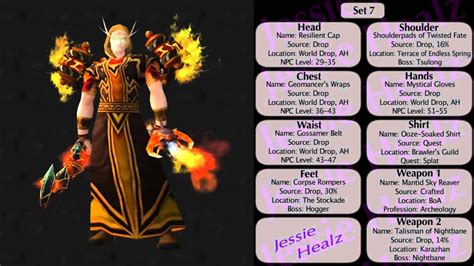 Jessiehealz 10 Badass Warlock Transmog Sets 3 World Of Warcraft Youtube