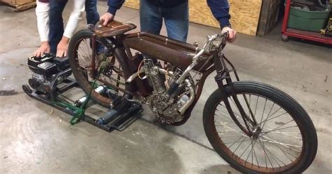 1915 Indian Twin Board Track Racer