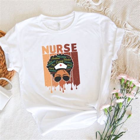 Shirt Black Nurse Ts Black Nurses Black Nurse Shirt Etsy