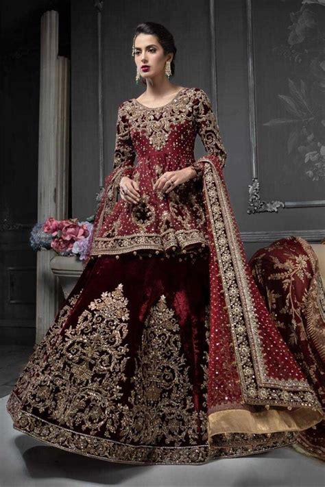 Pakistani Designer Bridal Dresses Maria B Brides 2022 2023 Collection