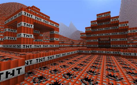Tnt World Update12 Now With Villages And More Mountains Minecraft Map
