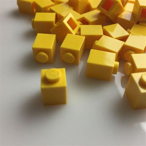 50 New Lego 1x1 Bright Yellow Yellow Bricks Id 3005300524 Mosaic