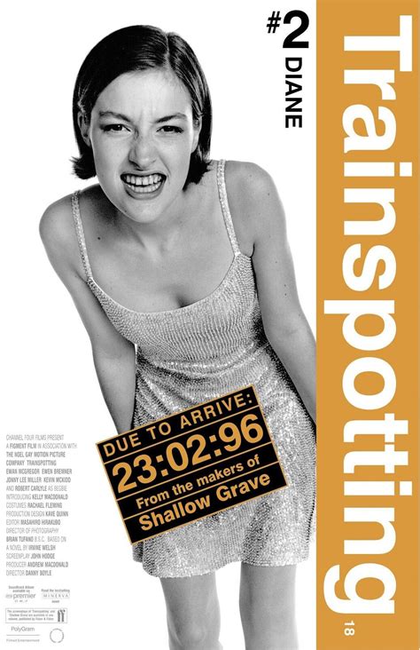 Trainspotting Movie Poster 11 X 17 Inches Diane Kelly Macdonald