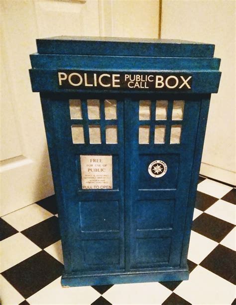 A Wedding Cardis Tardis Card Box My Talented Father Made Cards And