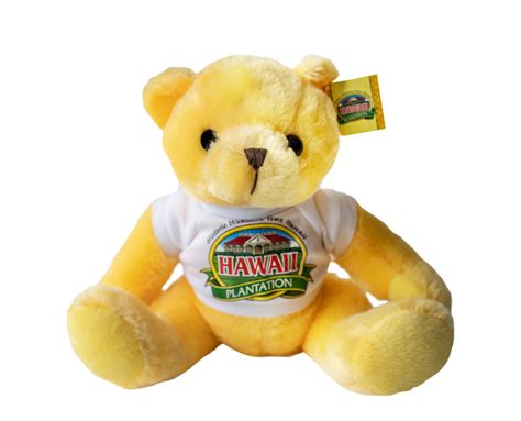 10 Inch Yellow Bear Dole Plantation