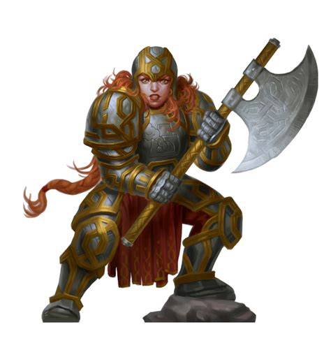 Female Dwarf Forge Cleric Of Torag Pathfinder 2e Pfrpg Pfsrd Dnd D D 3