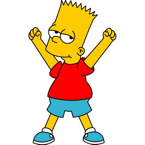 Bart Simpson Homer Simpson Lisa Simpson Clip Art Bart Simpson Png Download 800800 Free