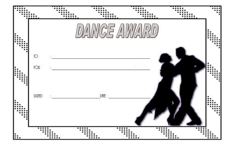 Download 8 Dance Award Certificate Templates Various Designs Fresh