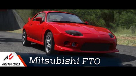 Assetto Corsa Mitsubishi Fto Youtube
