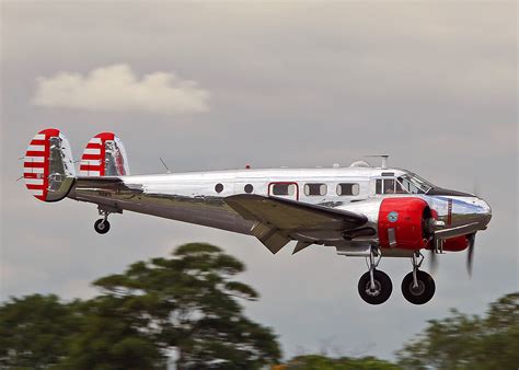 N21fs Beech 3nm Expeditor Arriving Southend From Duxford 1 Flickr