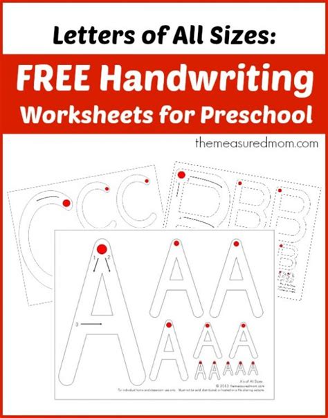 level 1 handwriting worksheets uppercase the measured mom