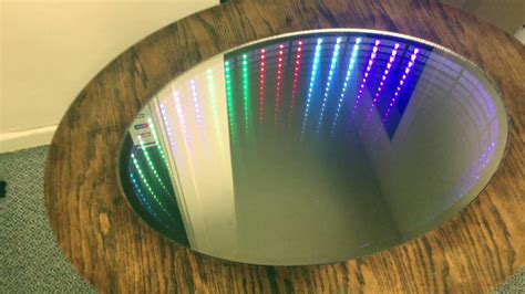 Led Infinity Mirror Table Youtube
