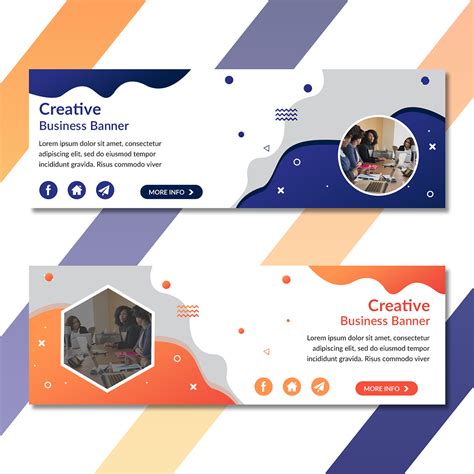 Creative Business Web Banner On Behance