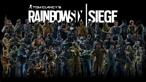 Download Elite Rainbow Six Siege Operators In Action Wallpaper