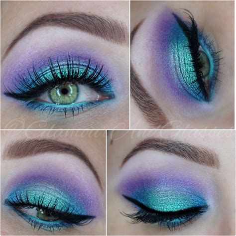Simple Mermaid Eye Makeup