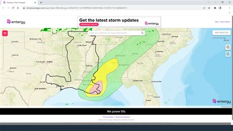 How To Use The Outages Map Entergy Storm Center