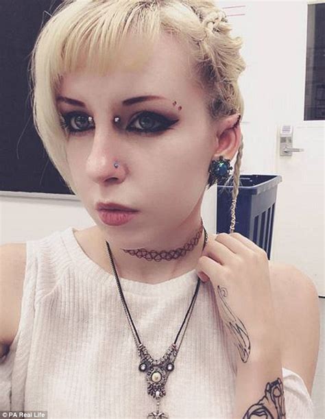 Body Modification Fanatic Has Her Ears Reshaped To Look Like An Elf Daily Mail Online