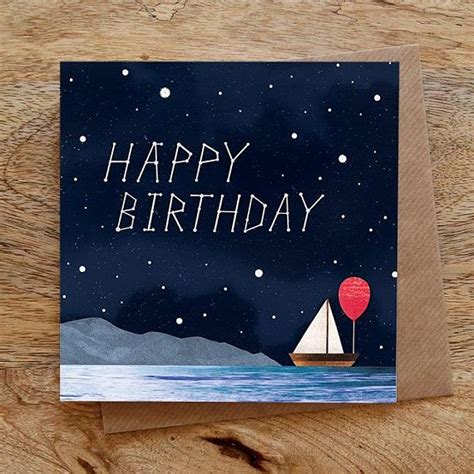 Happy Birthday Greeting Card Constellations Card Stars Etsy Happy