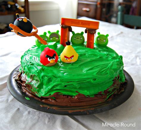 Life On The Miracle Round Birthday Party Angry Birds Style