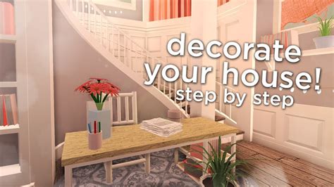 How To Decorate Your House In Bloxburg Youtube