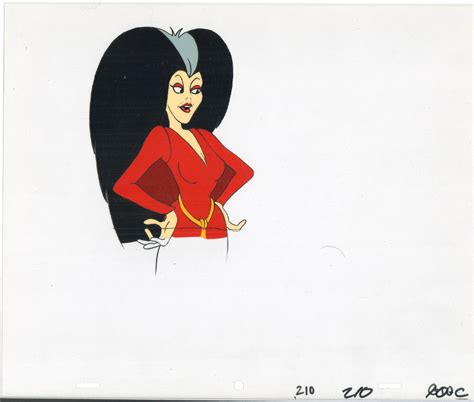 Scooby Doo Queen Morbidia 1985 Animation Production Cel Hanna Etsy