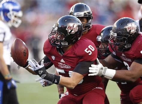 Umass Football Post Season Wrapup Linebacking Corps Question Lies In