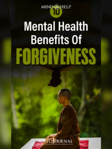 Mental Health Benefits Of Forgiveness Mind Help