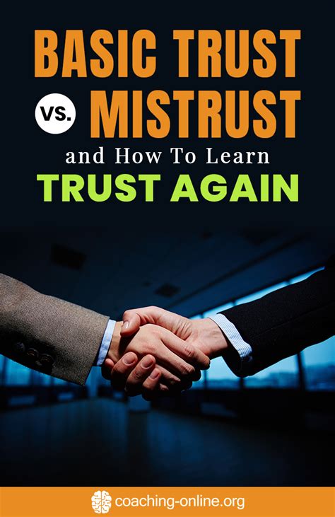 Trust Vs Mistrust Clipart