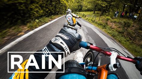 Drift Trike In The Rain Gopro Youtube