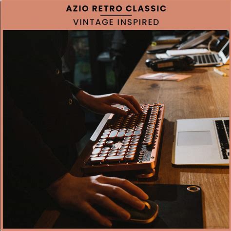 Mua Azio Classic Retro Artisan Mechanical Typewriter Keyboard Steampunk