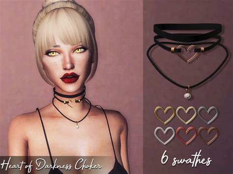 New Mesh Found In Tsr Category Sims 4 Female Necklaces Sims 4