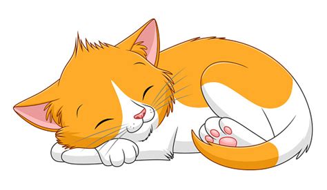 Spotted Kitten Sleeps Stock Illustration Download Image Now Istock
