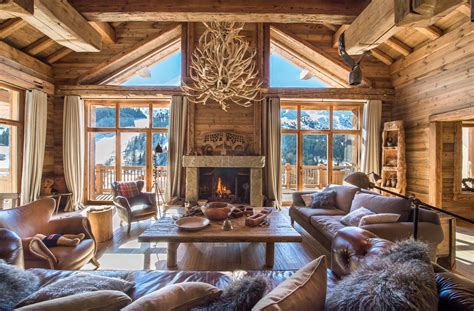 Beautiful Luxury Chalet In Meribel Cabin Interiors