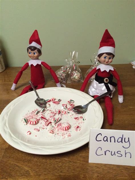 Candy crush christmas cookies amazingly delicious want to try it? Elf on Shelf Candy Crush! | Elf on the shelf, Christmas elf, Elf