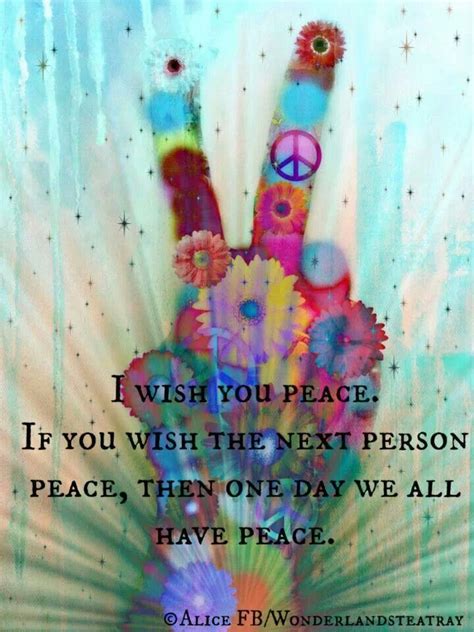 Wishing Peace And Love Quotes Quotesgram