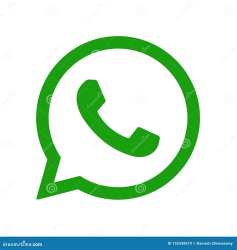 Botão Social Do ícone Dos Meios De Whatsapp Imagem De Stock Editorial