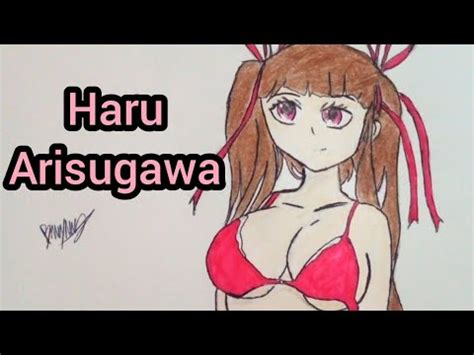 Dibujando A Haru Arisugawa De Love After World Domination Youtube