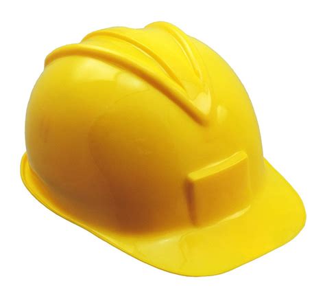 Yellow Plastic Hard Hat Construction Cap Helmet Costume Accessory
