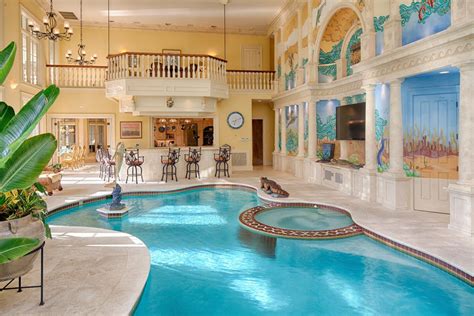 An indoor pool is a great choice in climates where it may not be warm enough to swim outside too often. Inspiring Indoor Swimming Pool Design Ideas For Luxury ...