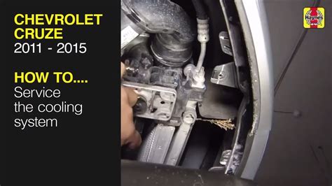 How To Service The Cooling System On The Chevrolet Cruze To YouTube