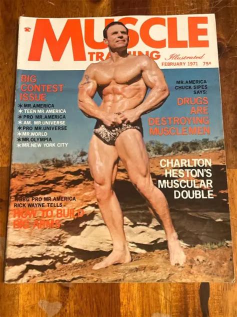 Muscle Training Illustrated Bodybuilding Magazine Chuck Sipesarnold 2 71 1499 Picclick