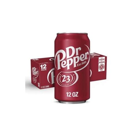 12 Pack Dr Pepper Soda 12 Fl Oz Cans Simplexdeals